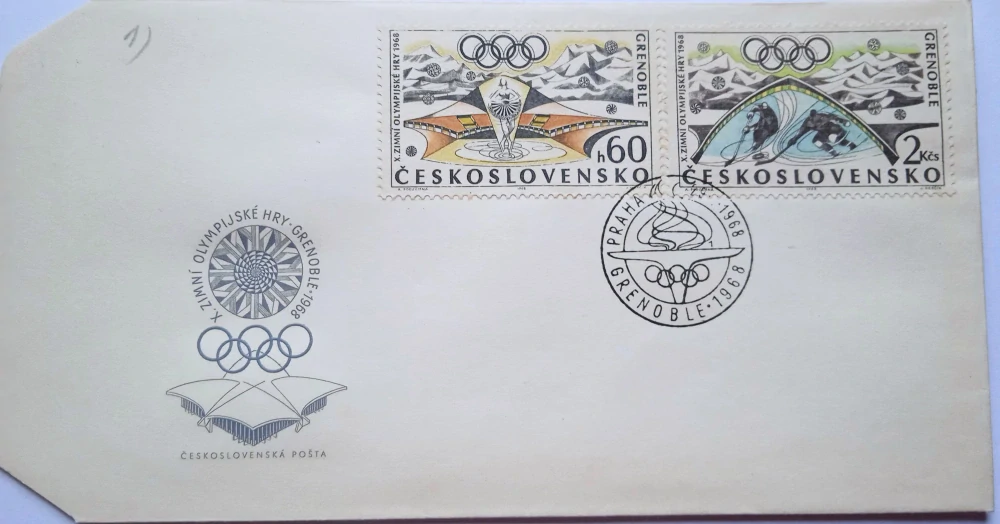 Obálka X. zimní olympijské hry