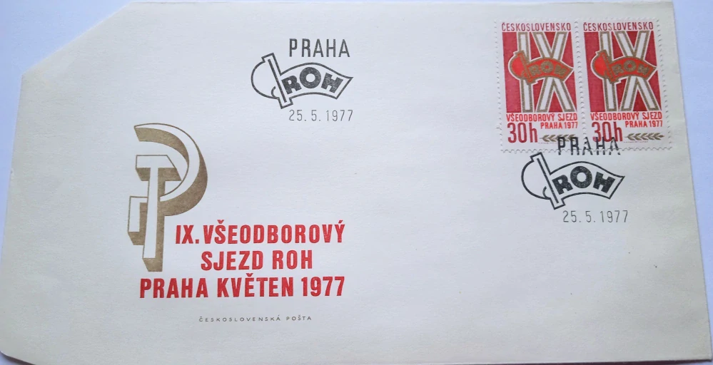 Obálka IX.sjezd ROH