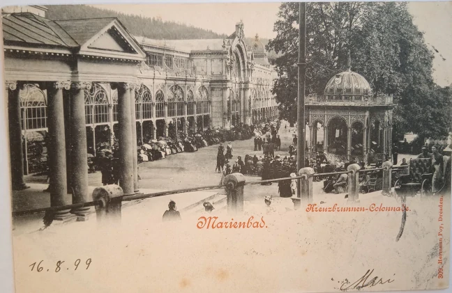 Pohlednice Mariánské lázně