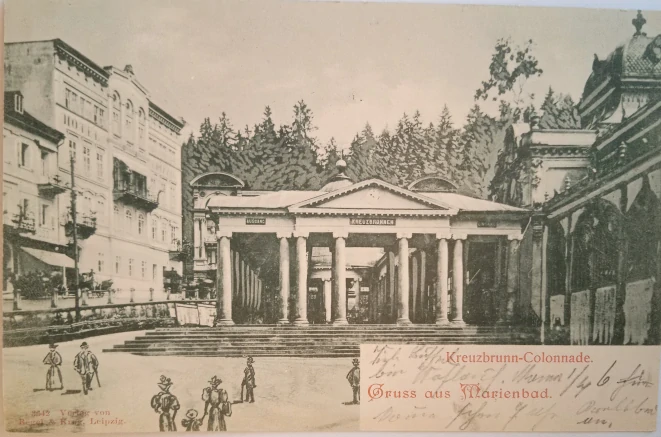 Pohlednice Mariánské lázně