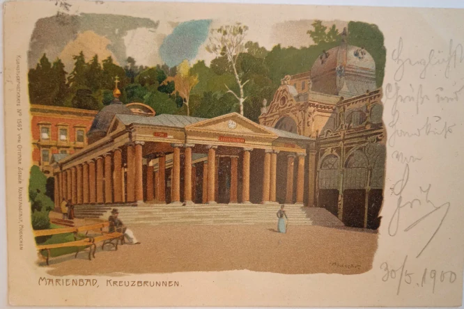 Pohlednice Mariánské lázně