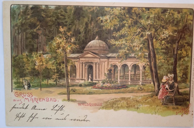 Pohlednice Mariánské lázně