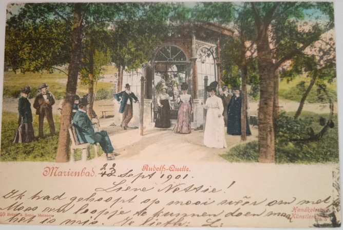 Pohlednice Mariánské lázně