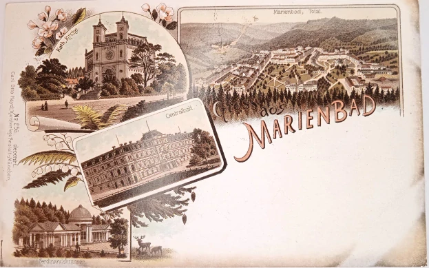 Pohlednice Mariánské lázně