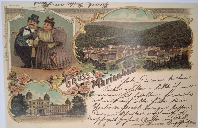 Pohlednice Mariánské lázně