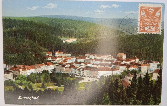 Pohlednice Mariánské lázně