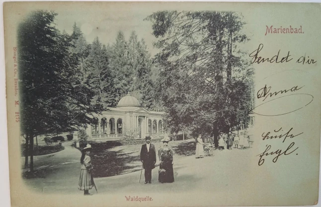 Pohlednice Mariánské lázně