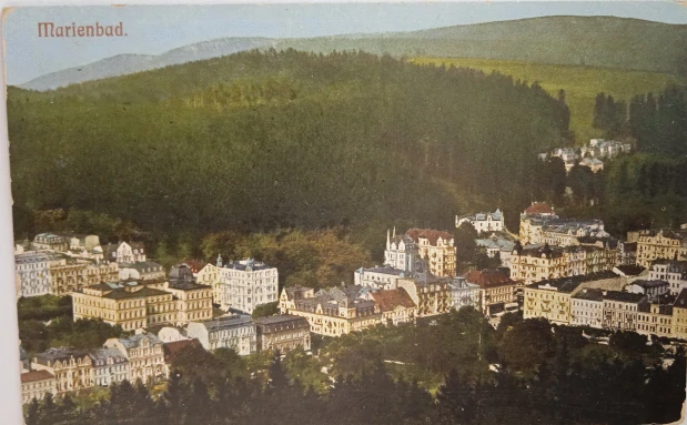 Pohlednice Mariánské lázně