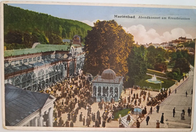 Pohlednice Mariánské lázně
