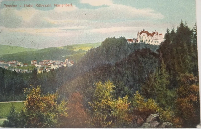 Pohlednice Mariánské lázně