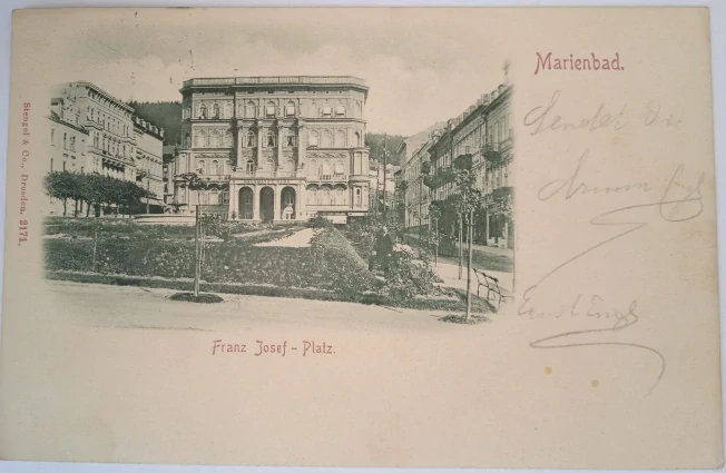 Pohlednice Mariánské lázně