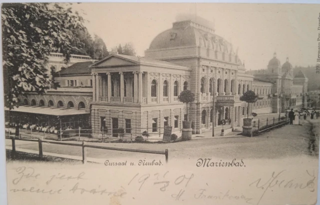 Pohlednice Mariánské lázně