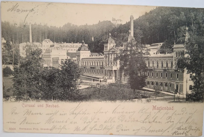 Pohlednice Mariánské lázně