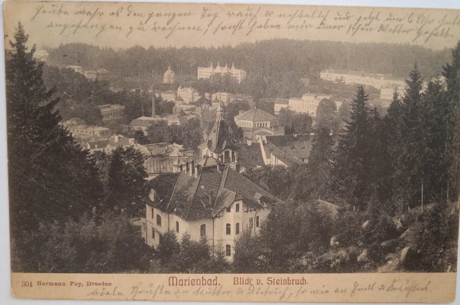 Pohlednice Mariánské lázně