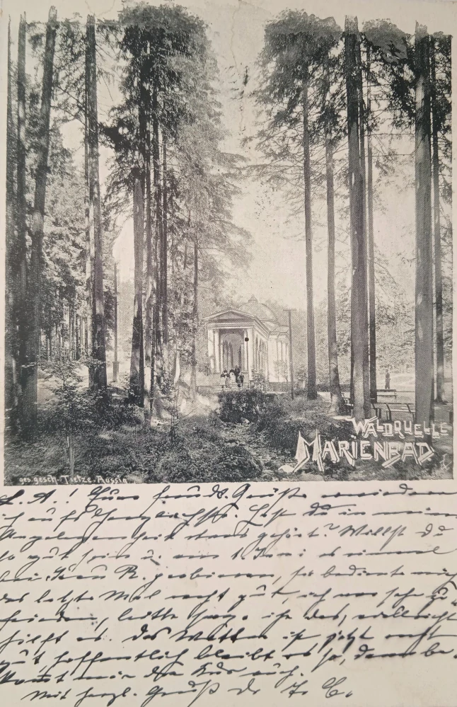 Pohlednice Mariánské lázně