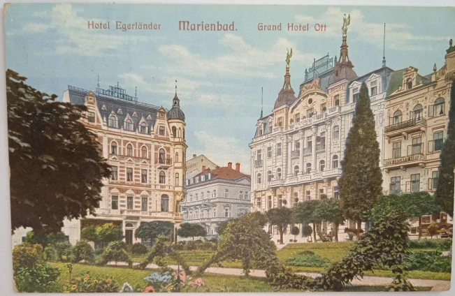Pohlednice Mariánské lázně