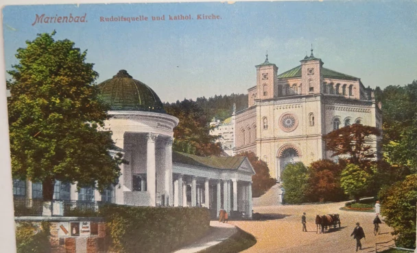 Pohlednice Mariánské lázně