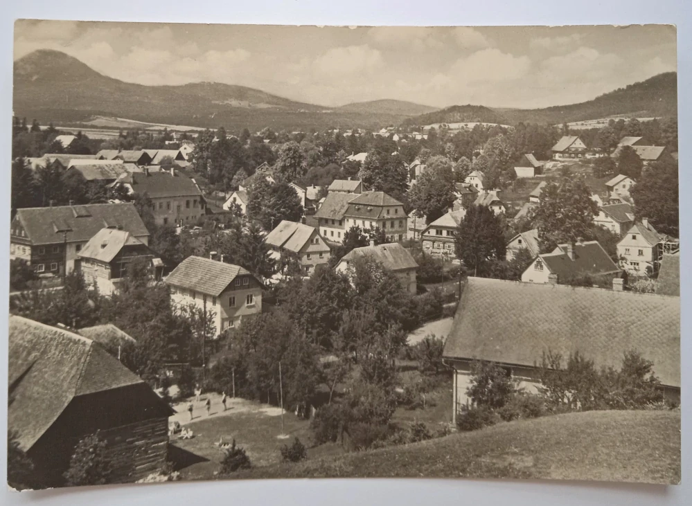Pohlednice Sloup v Čechách