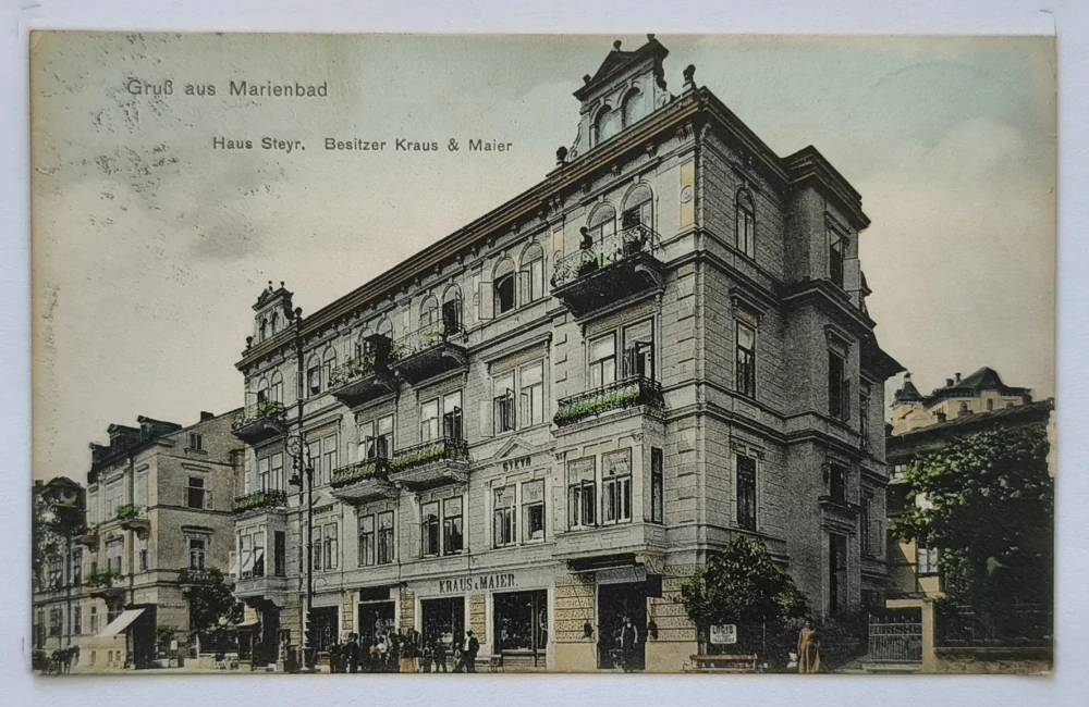 Mariánské Lázně pohlednice