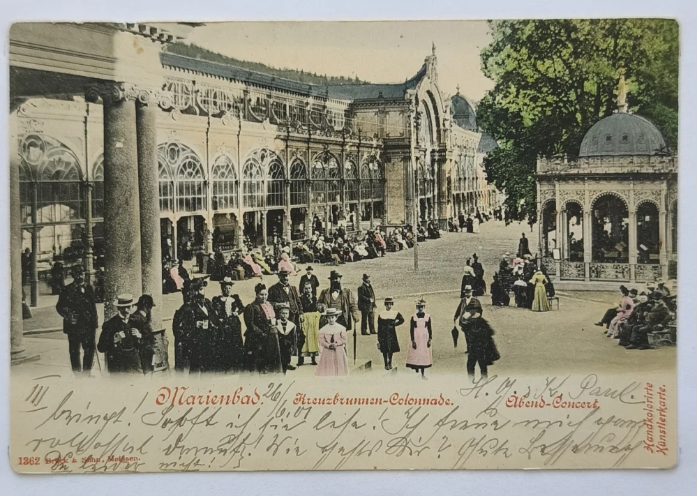 Mariánské Lázně pohlednice
