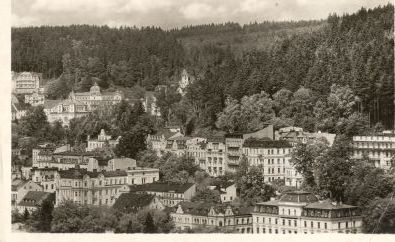 Pohlednice Mariánské lázně
