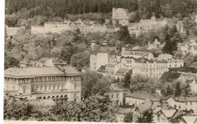 Pohlednice Mariánské lázně