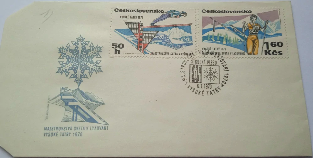 Obálka MS v lyžování 1970