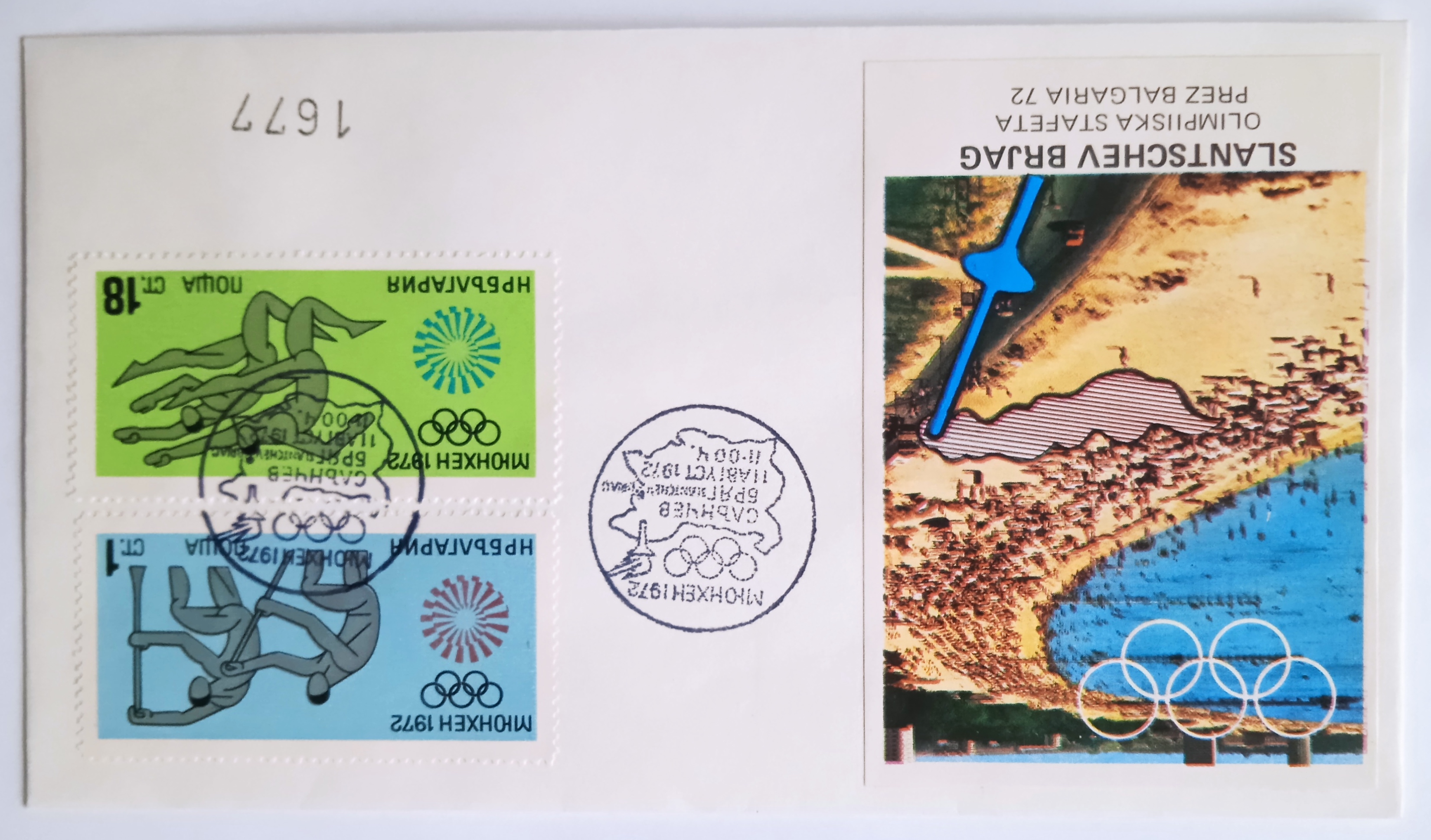 Obálka olympiáda 1972