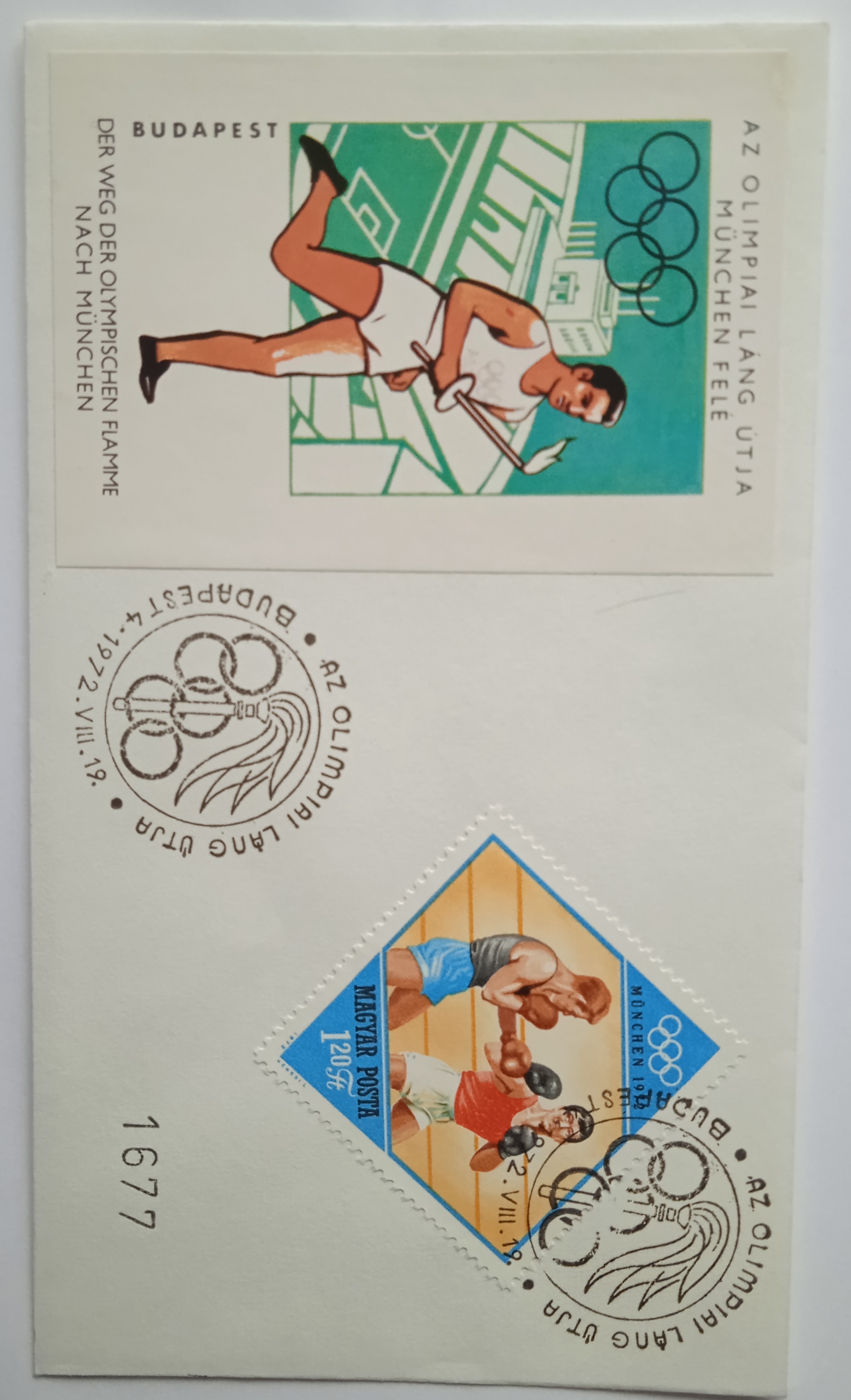 Obálka Olympiáda 1972 Mnichov