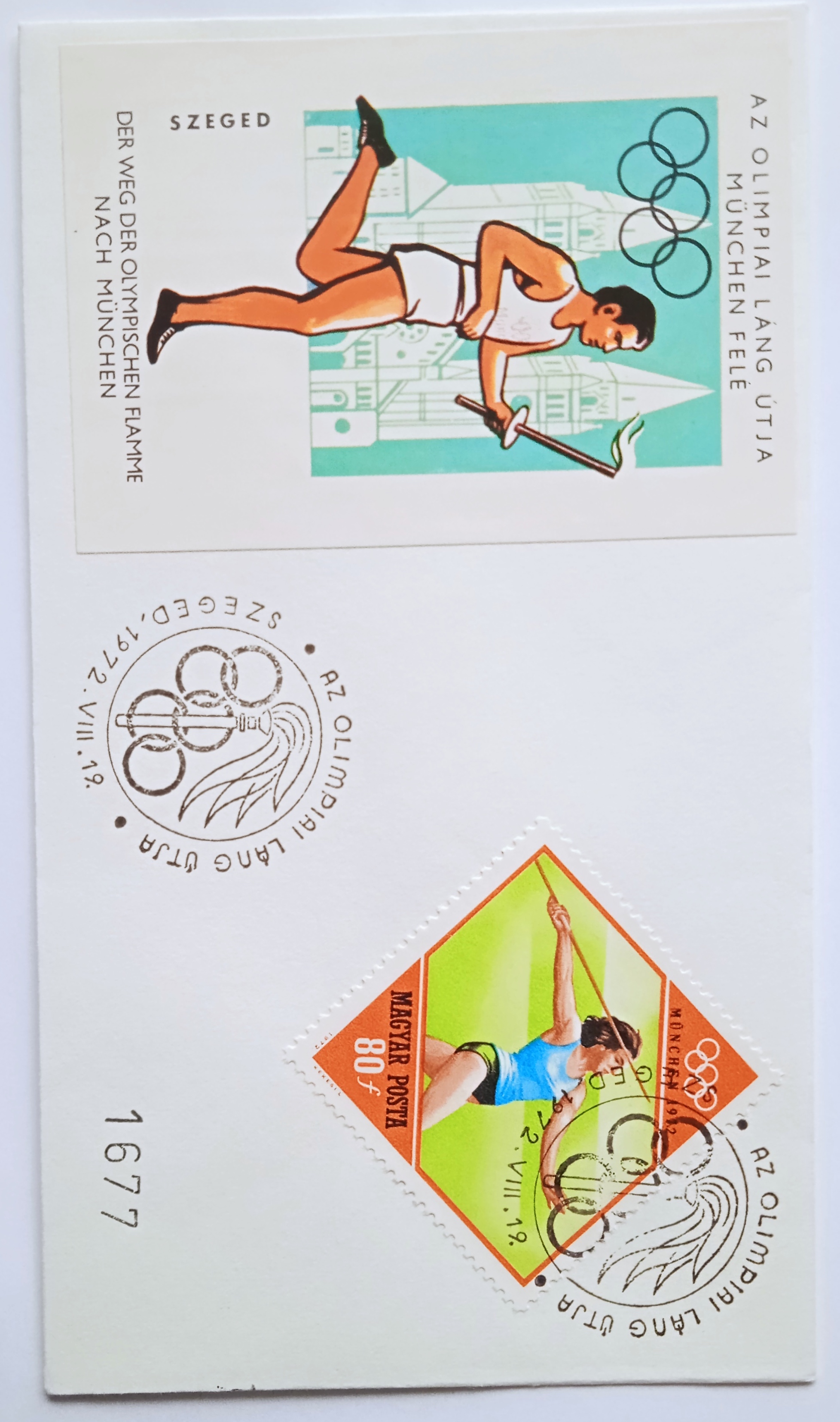 Obálka olympiáda 1972