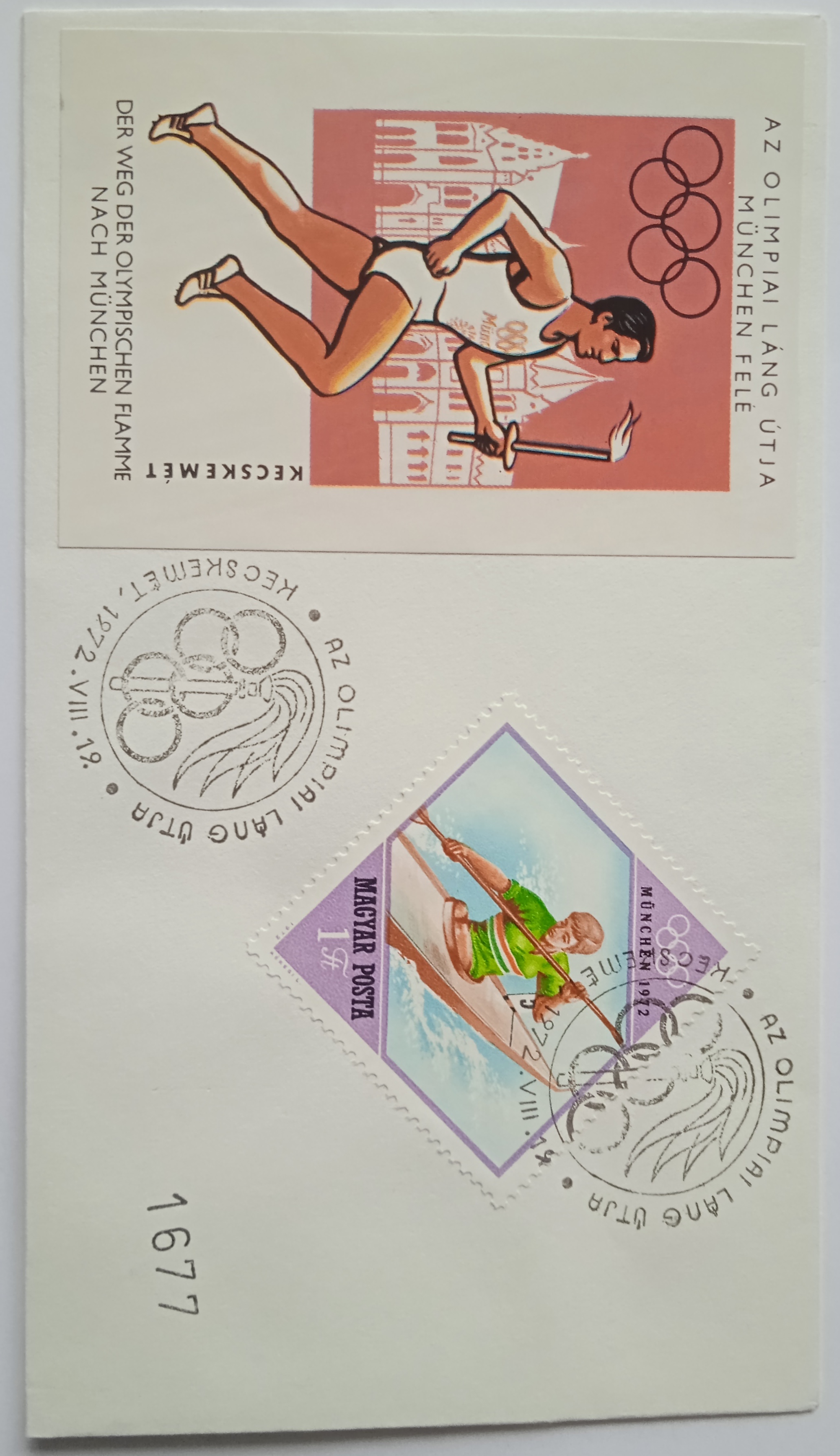 Obálka olympiáda 1972