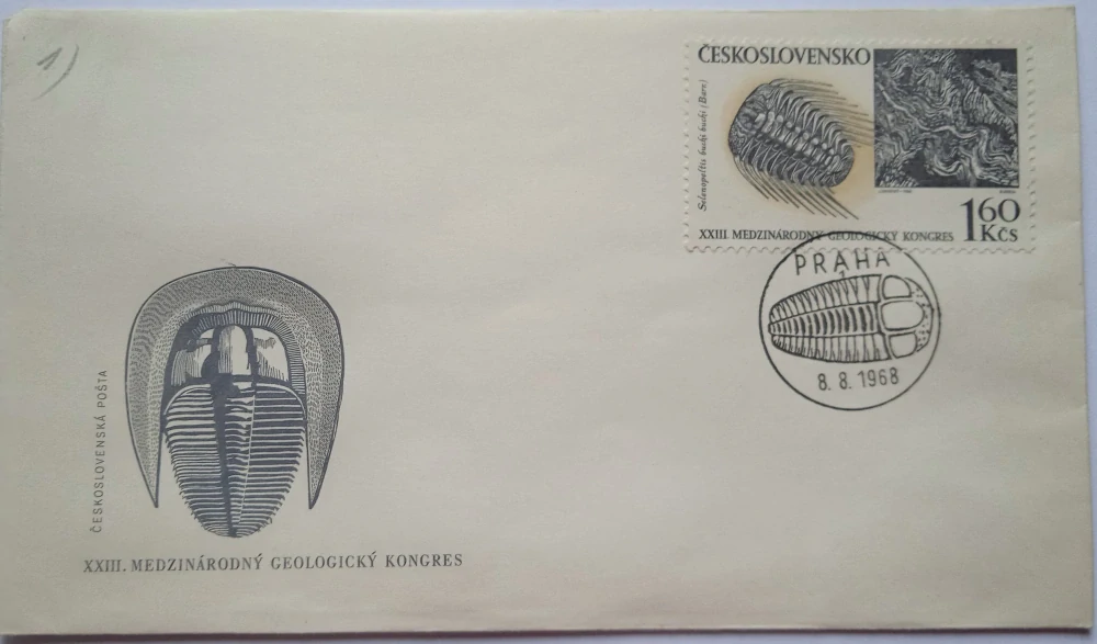 Obálka XXIII.mezinárodní geologický kongres