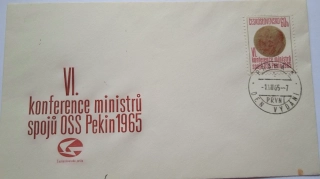 Obálka VI.konference ministrů spojů