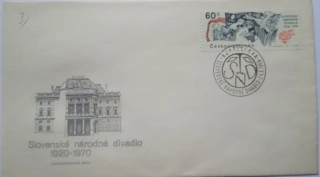 Obálka Slovenské národní divadlo 1920-1970
