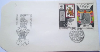 Obálka Hry XIX. olympiády Mexiko I.