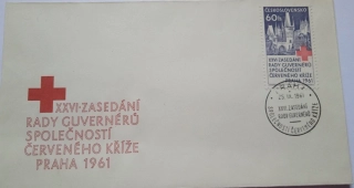 Obálka XXIV. zasedání společností Červeného kříže