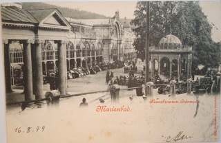 Pohlednice Mariánské lázně