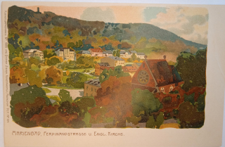 Pohlednice Mariánské lázně