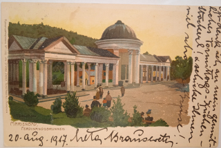 Pohlednice Mariánské lázně