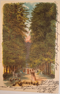 Pohlednice Mariánské lázně