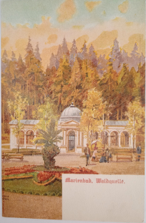 Pohlednice Mariánské lázně