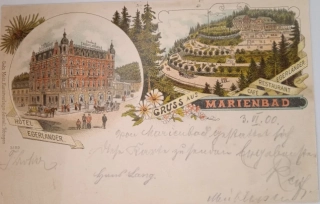 Pohlednice Mariánské lázně