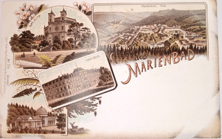 Pohlednice Mariánské lázně