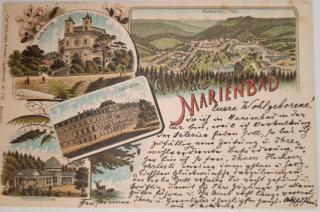 Pohlednice Mariánské lázně
