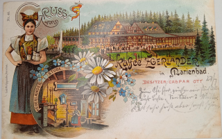 Pohlednice Mariánské lázně