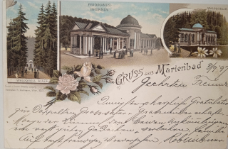 Pohlednice Mariánské lázně