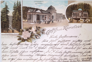 Pohlednice Mariánské lázně