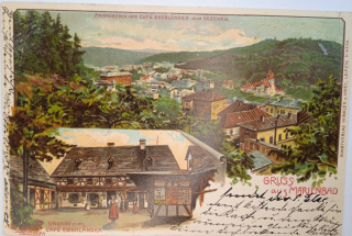 Pohlednice Mariánské lázně