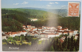 Pohlednice Mariánské lázně