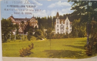Pohlednice Mariánské lázně